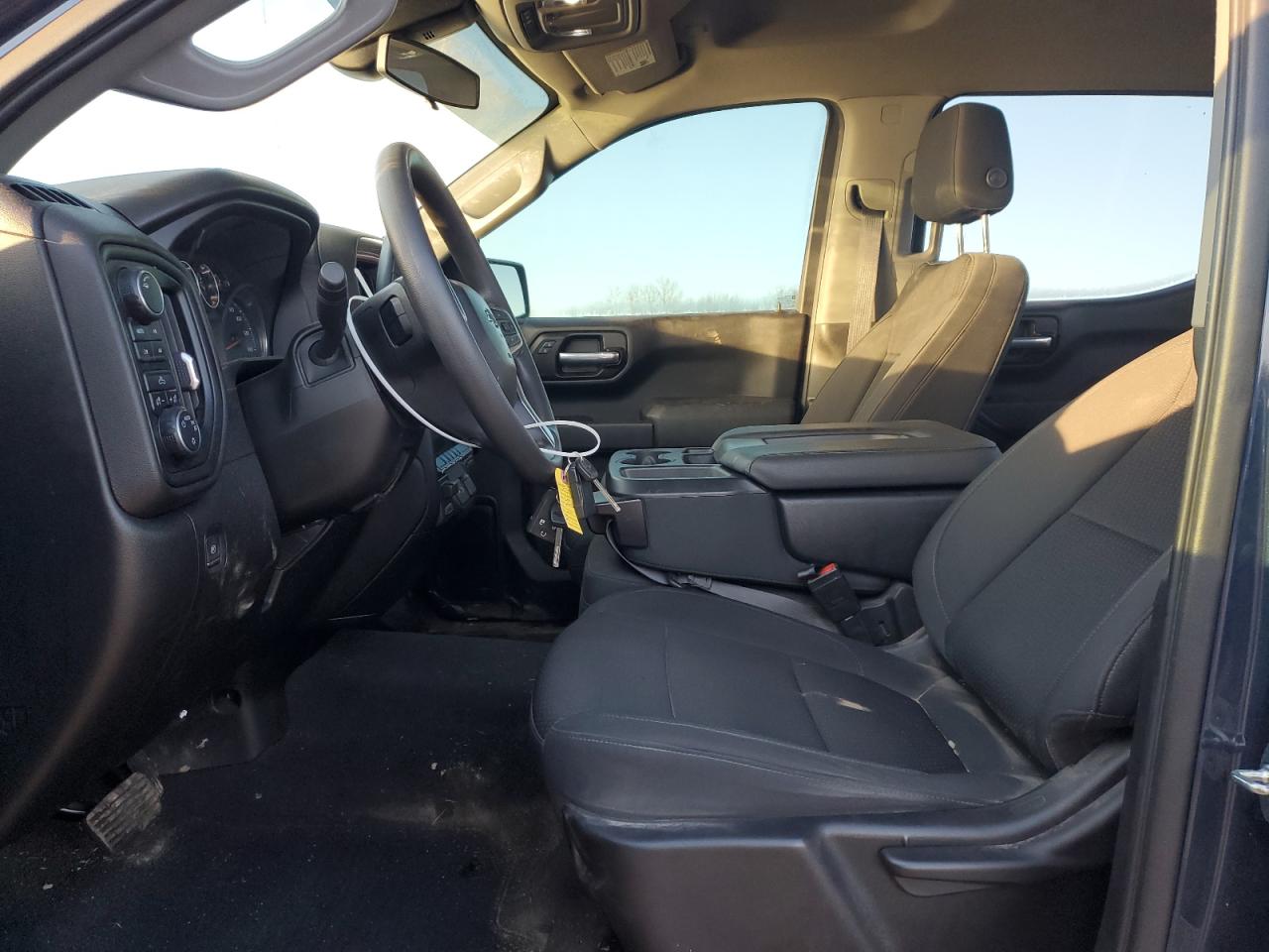 2021 Chevrolet Silverado VIN 1GCPYCEFXMZ355930 Copart auction photo, front end / side damage thumbnail 7