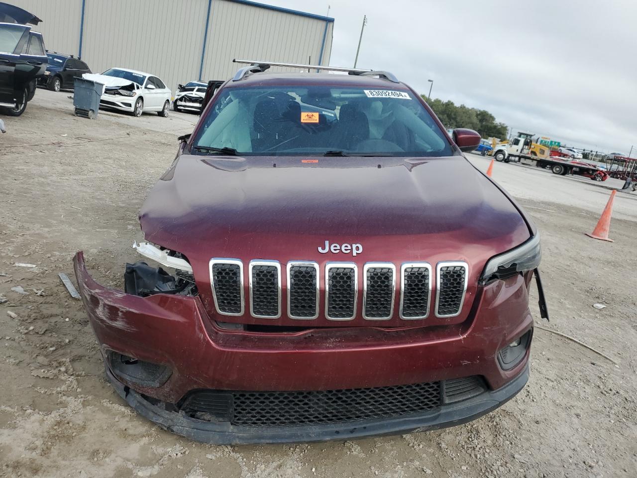 2019 Jeep Grand Cherokee VIN 1C4PJLCBXKD290477 Copart auction photo, all over damage thumbnail 5