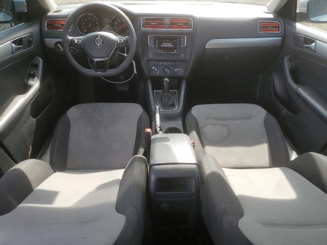 2017 Volkswagen Jetta VIN 3VW2B7AJ8HM363610 Copart auction photo, undercarriage / all over damage thumbnail 8