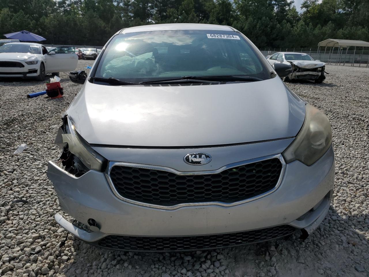 2014 KIA Forte VIN KNAFX5A8XE5232426 Copart auction photo, all over damage thumbnail 5