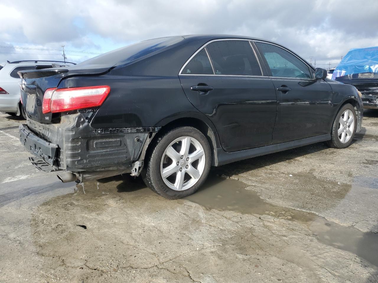 2007 Toyota Camry VIN 4T1BE46K47U193634 Copart auction photo, rear end damage thumbnail 3