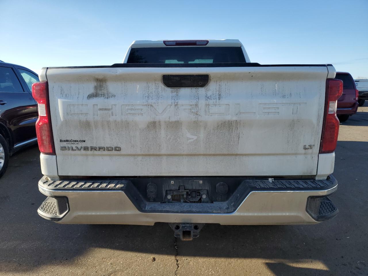 2021 Chevrolet Silverado VIN 1GCRYDED9MZ360159 Copart auction photo, burn - engine damage thumbnail 6