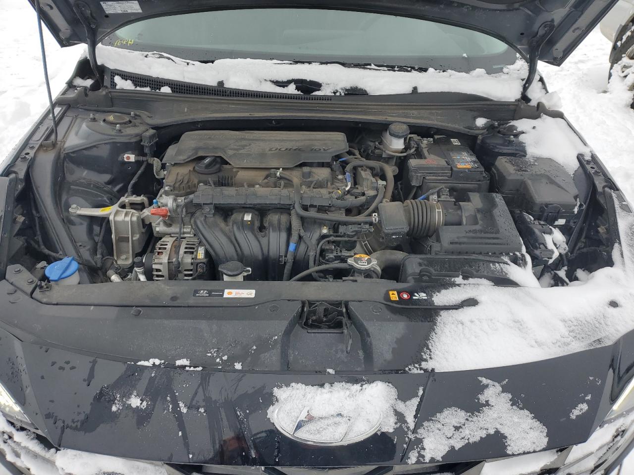2023 Hyundai Elantra VIN KMHLP4AG6PU602010 Copart auction photo, rear end damage thumbnail 11