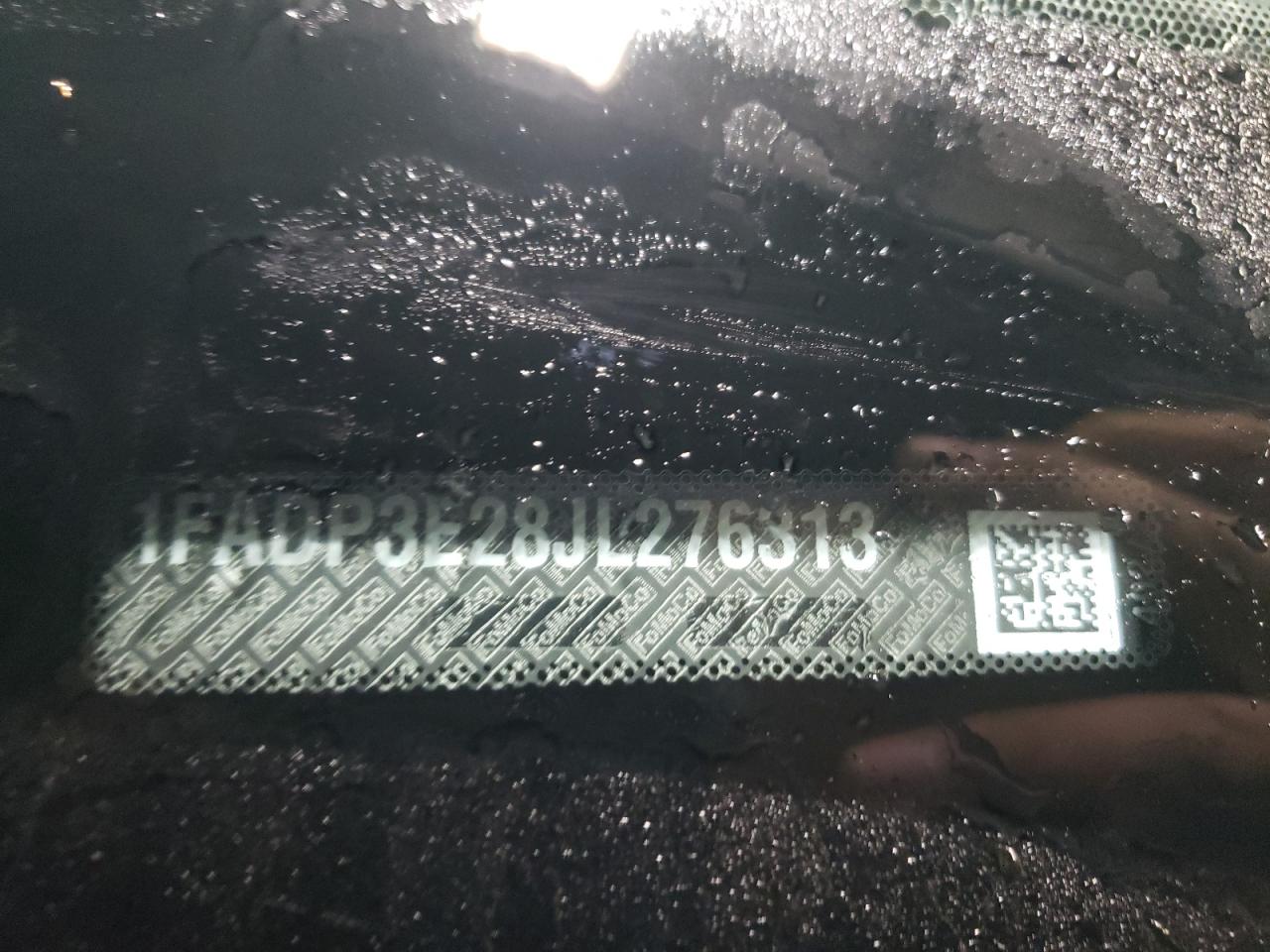 2018 Ford Focus VIN 1FADP3E28JL276313 Copart auction photo, front end damage thumbnail 12