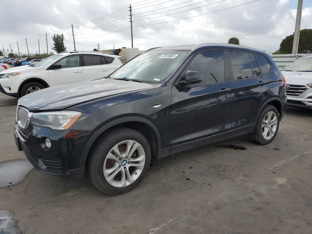 2015 BMW X3 VIN 5UXWX7C55F0K32123