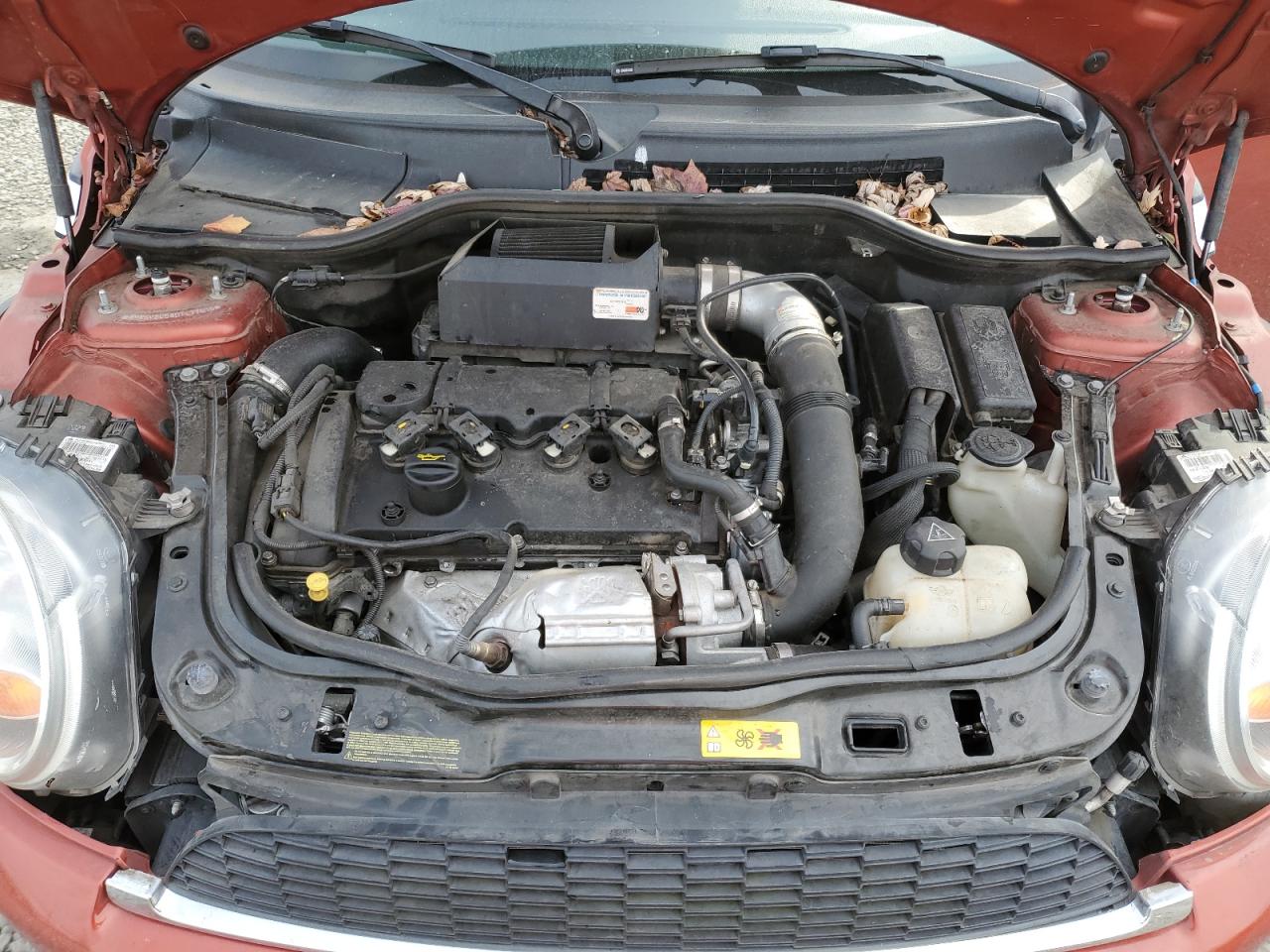 2013 MINI Cooper VIN WMWSV3C58DT477618 Copart auction photo, rear end damage thumbnail 13