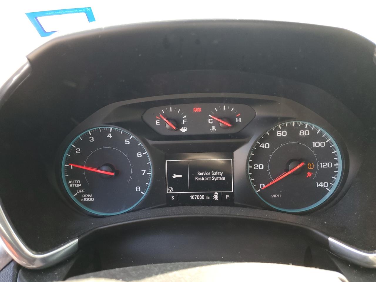2018 Chevrolet Equinox VIN 3GNAXJEV1JL411929 Copart auction photo, front end damage thumbnail 9