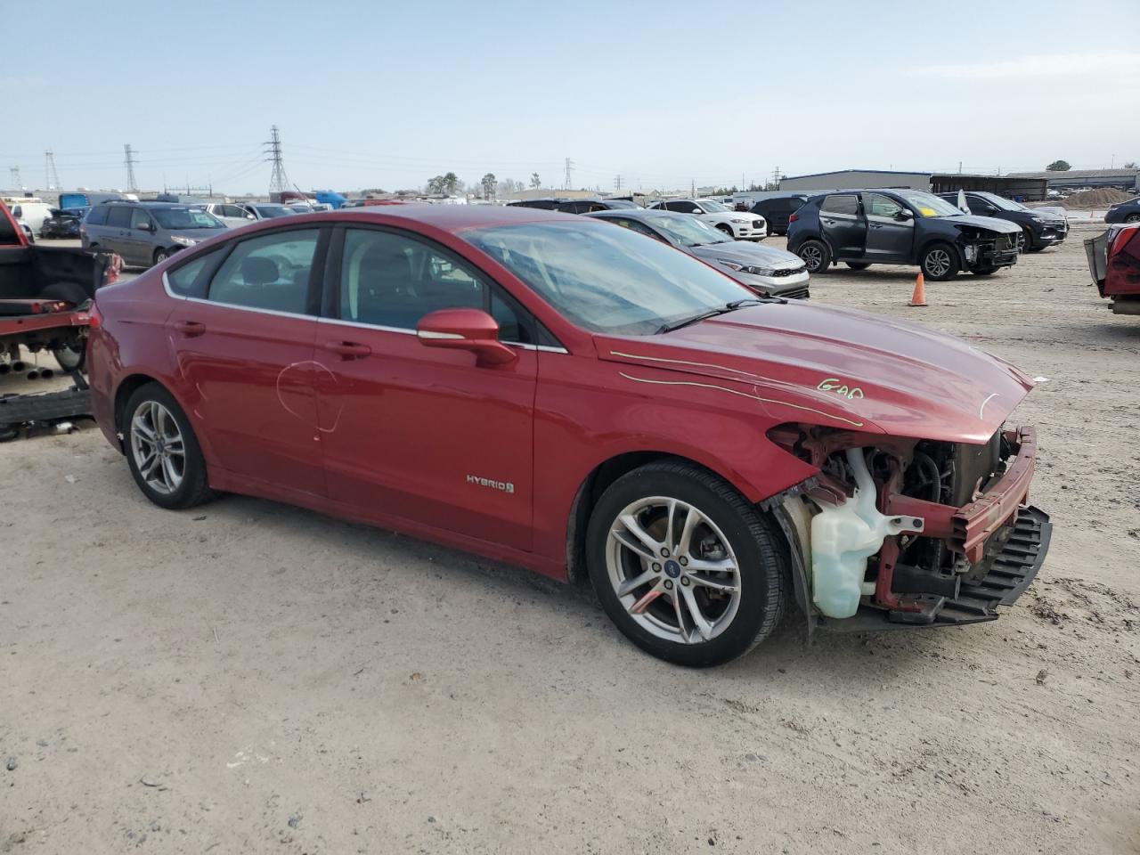 2015 Ford Fusion VIN 3FA6P0LU3FR239982 Copart auction photo, front end / minor dent/scratches damage thumbnail 4