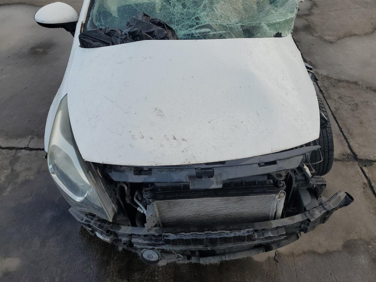 2012 KIA Rio VIN KNADM4A39C6082444 Copart auction photo, all over damage thumbnail 12