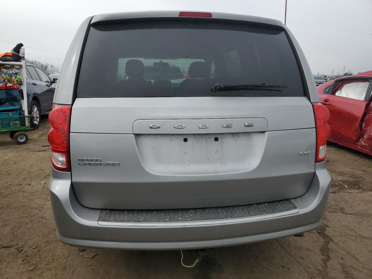 2014 Dodge Caravan VIN 2C4RDGCG7ER405007 Copart auction photo, front end damage thumbnail 6