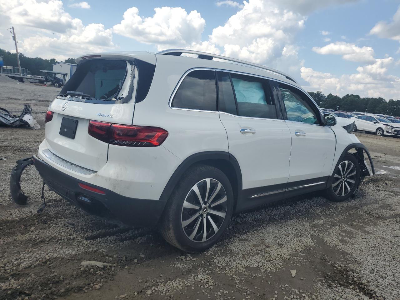 2023 Mercedes-Benz GLB VIN W1N4M4HB3PW287062 Copart auction photo, all over damage thumbnail 3