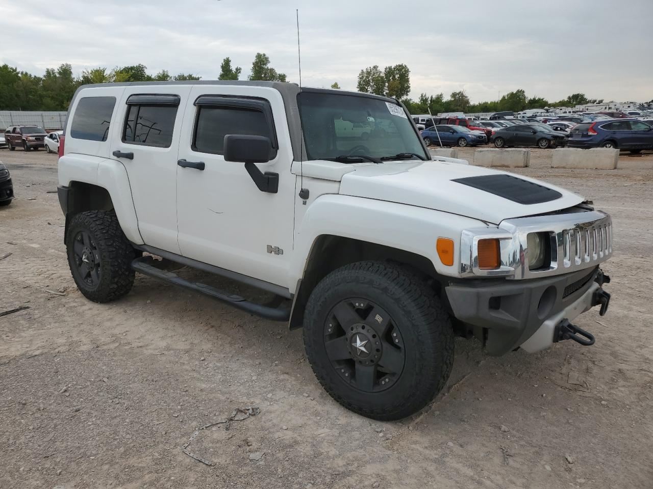 2008 Hummer H3 VIN 5GTEN13E988136735 Copart auction photo, front end / minor dent/scratches damage thumbnail 4