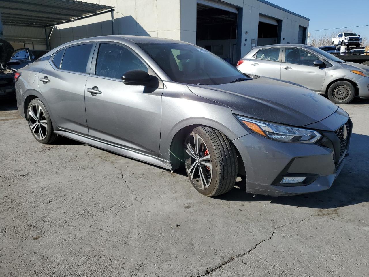 2020 Nissan Sentra VIN 3N1AB8DV8LY274059 Copart auction photo, front end / mechanical damage thumbnail 4