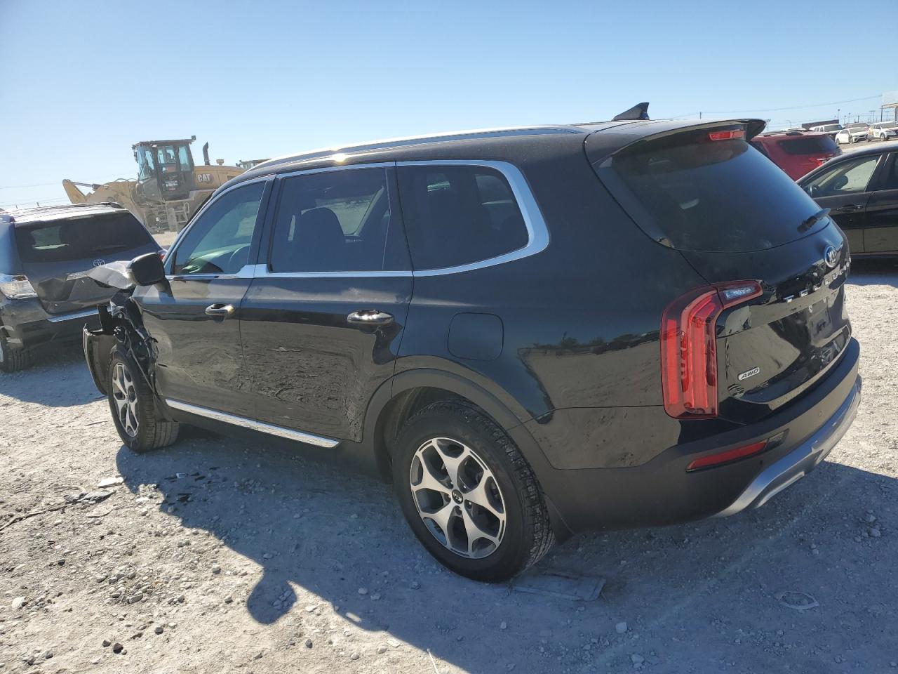 2021 KIA Telluride VIN 5XYP3DHC6MG189040 Copart auction photo, front end damage thumbnail 2