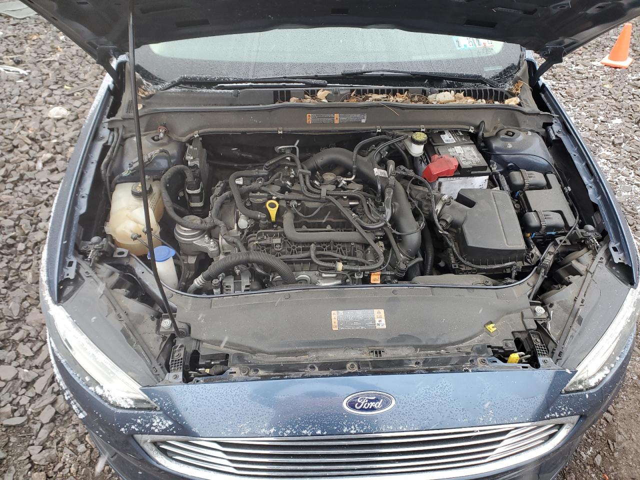 2019 Ford Fusion VIN 3FA6P0HD6KR228431 Copart auction photo, rear end / minor dent/scratches damage thumbnail 11
