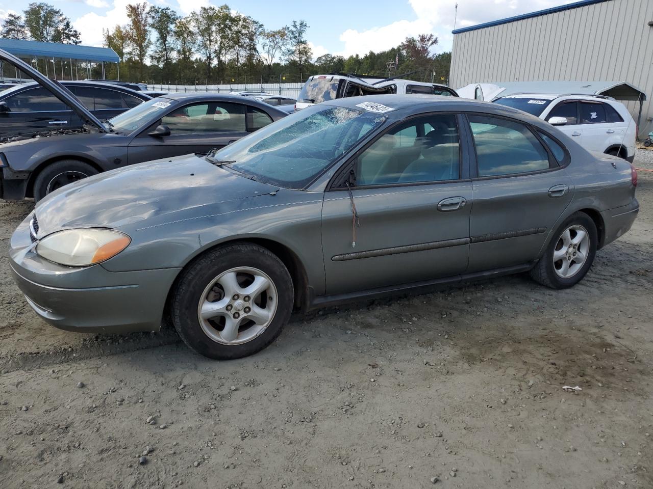 2001 Ford Taurus VIN 1FAFP53U81A115612