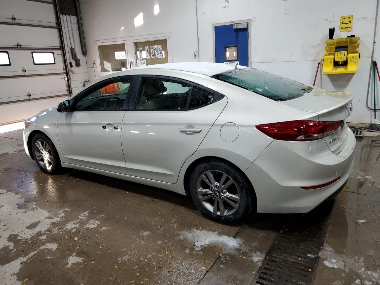 2017 Hyundai Elantra VIN 5NPD84LF1HH095605 Copart auction photo, vandalism / rear end damage thumbnail 2