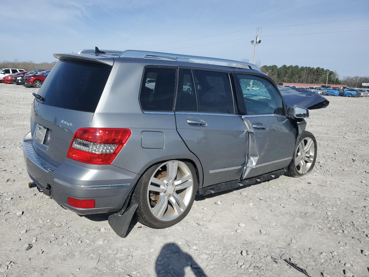 2012 Mercedes-Benz GLK-klasse VIN WDCGG8HB8CF793509 Copart auction photo, front end damage thumbnail 3