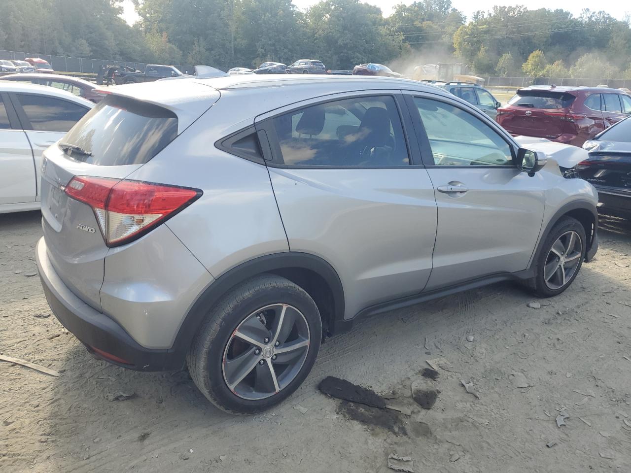2021 Honda HR-V VIN 3CZRU6H50MM745441 Copart auction photo, front end damage thumbnail 3