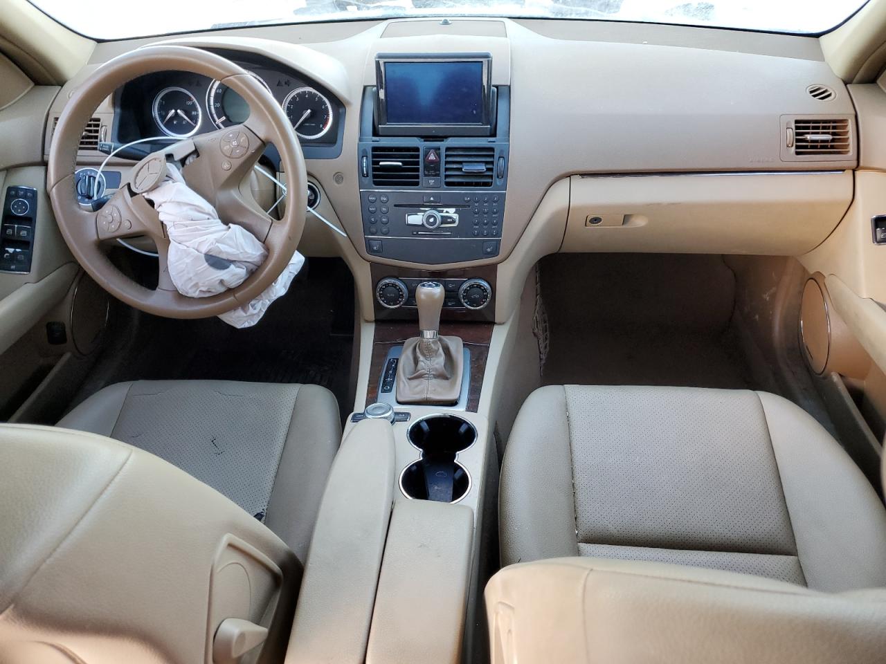2008 Mercedes-Benz C-klasse VIN WDDGF54X38F057034 Copart auction photo, front end / rear end damage thumbnail 8