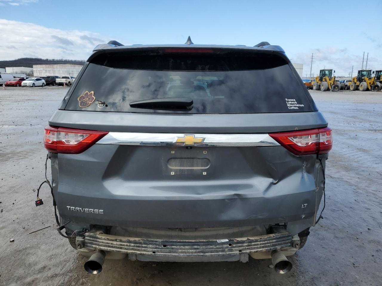 2020 Chevrolet Traverse VIN 1GNERGKW6LJ156961 Copart auction photo, front end / rear end damage thumbnail 6