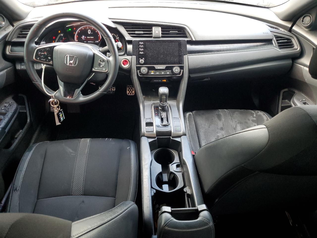 2021 Honda Civic VIN SHHFK7H45MU218784 Copart auction photo, water/flood damage thumbnail 8