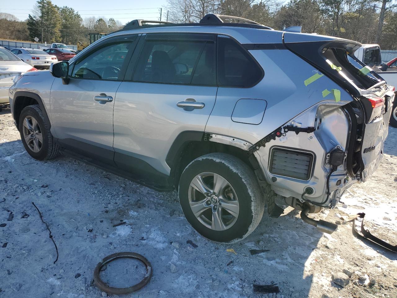 2022 Toyota RAV 4 VIN 2T3W1RFV4NC210216 Copart auction photo, rear end damage thumbnail 2