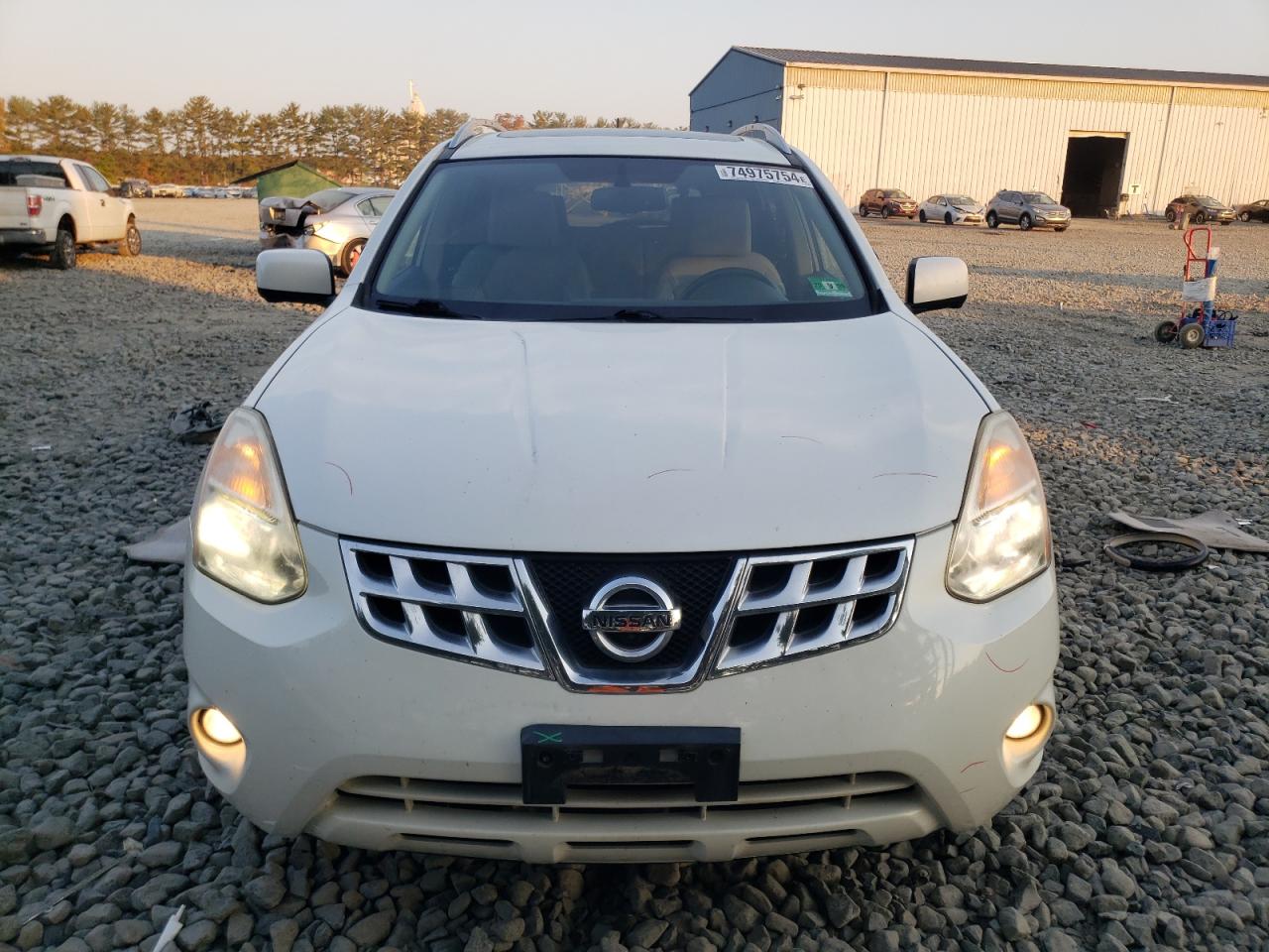 2013 Nissan Rogue VIN JN8AS5MV4DW102961 Copart auction photo, rear end damage thumbnail 5
