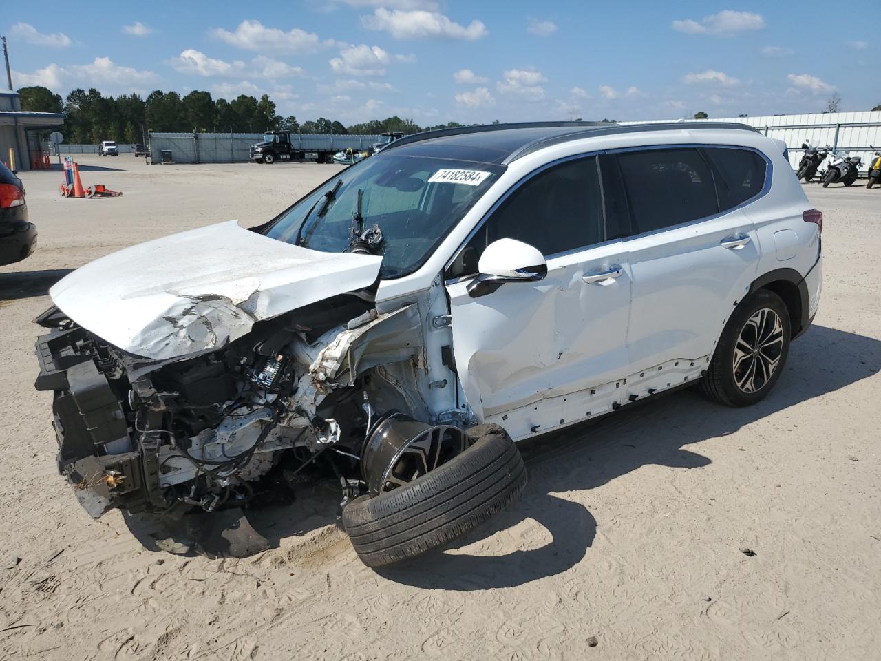 2019 Hyundai Santa Fe VIN 5NMS5CAA7KH068320