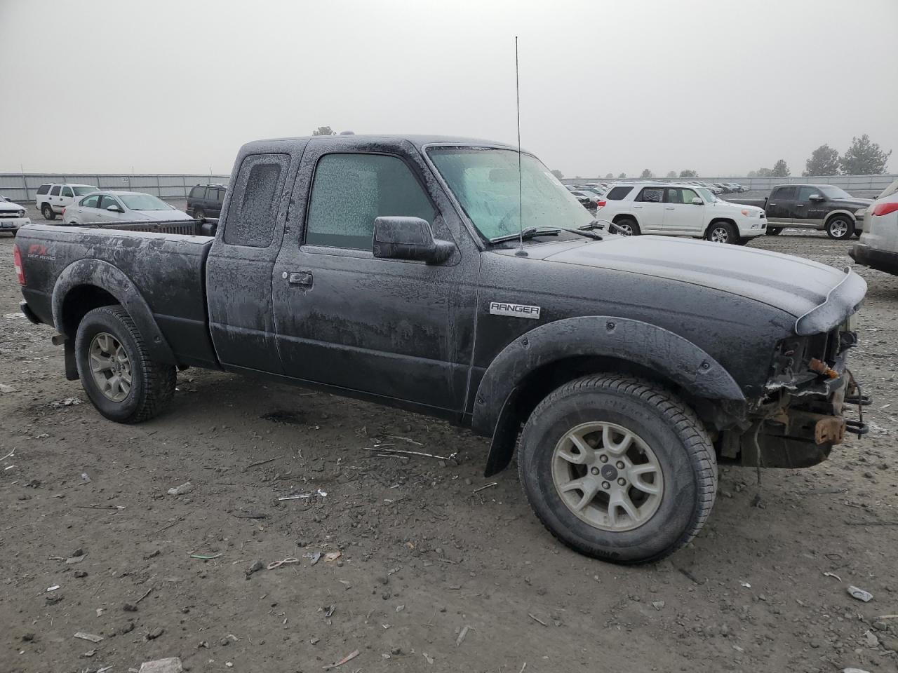 2011 Ford Ranger VIN 1FTLR4FE0BPA48024 Copart auction photo, front end damage thumbnail 4