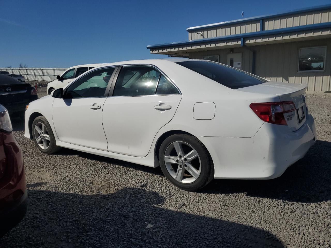2012 Toyota Camry VIN 4T1BF1FK6CU153142 Copart auction photo, rear end / side damage thumbnail 2