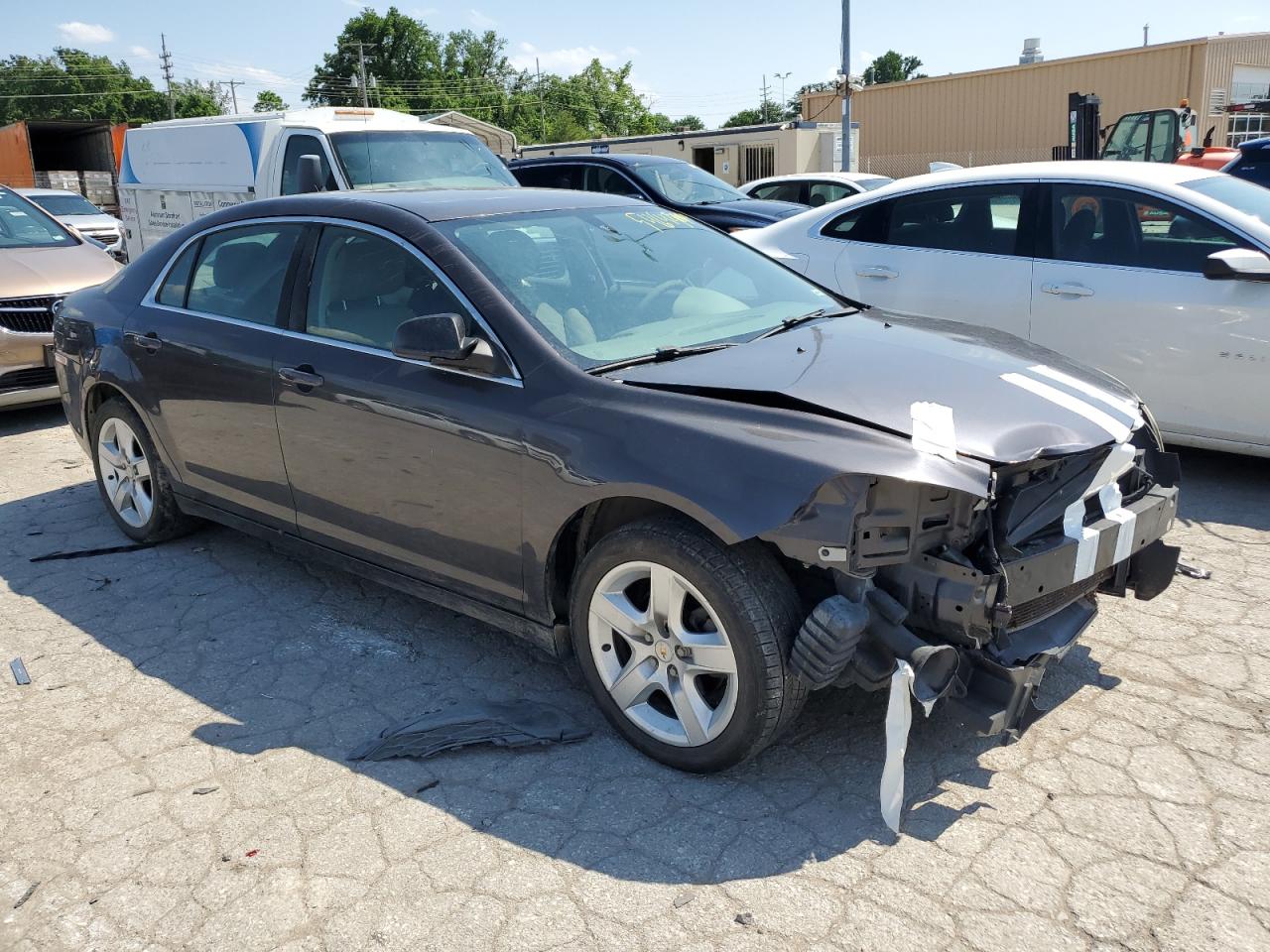 2011 Chevrolet Malibu VIN 1G1ZB5E13BF301242 Copart auction photo, front end damage thumbnail 4