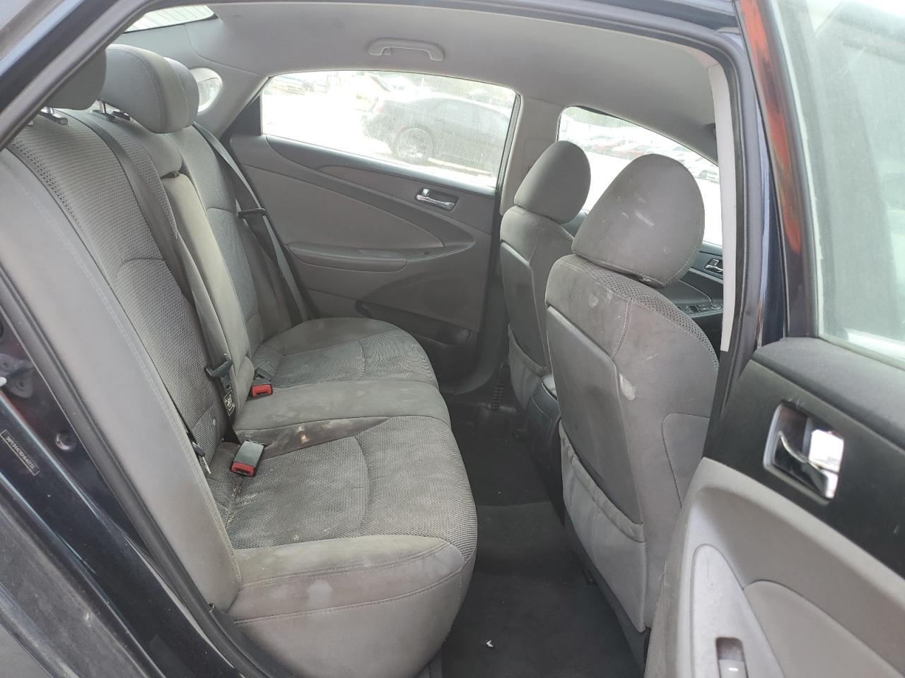 2013 Hyundai Sonata VIN 5NPEB4AC9DH640233 Copart auction photo, rear end / side damage thumbnail 10