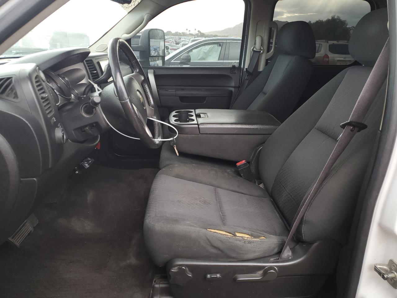 2012 Chevrolet Silverado VIN 1GCPKSE71CF140070 Copart auction photo, side damage thumbnail 7