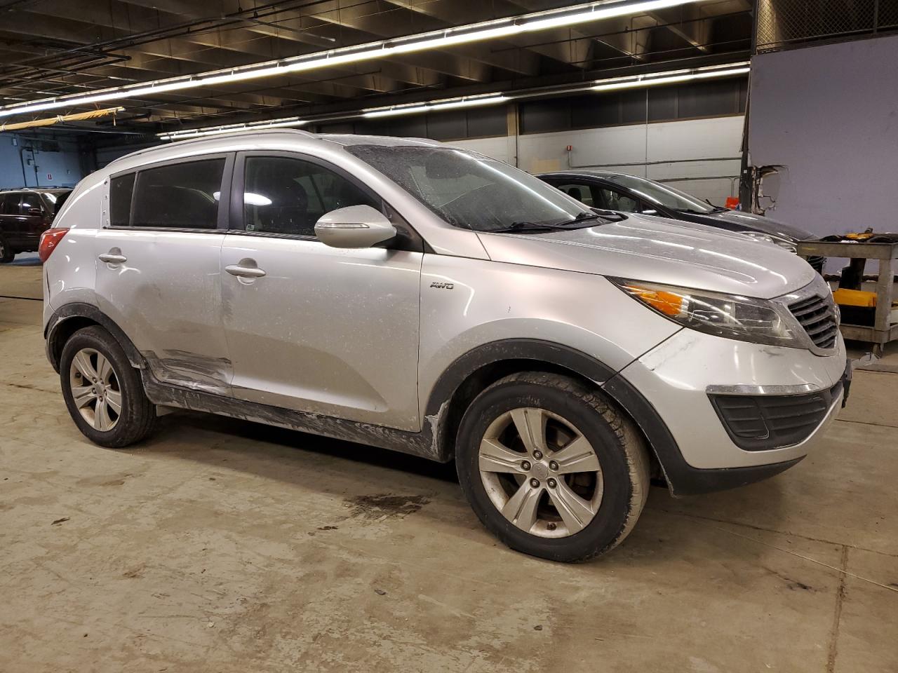 2011 KIA Sportage VIN KNDPBCA28B7032957 Copart auction photo, rear end / side damage thumbnail 4