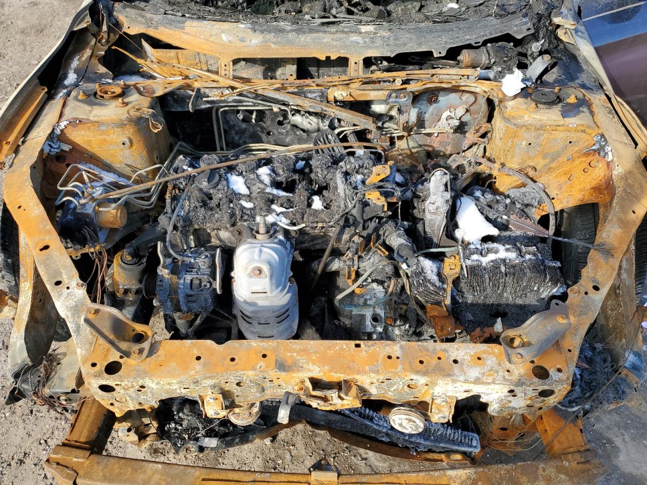 2013 Honda Accord VIN 1HGCR2F3XDA229416 Copart auction photo, burn damage thumbnail 12
