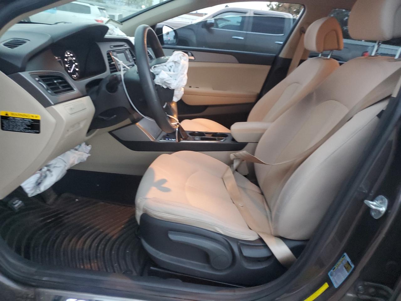 2017 Hyundai Sonata VIN 5NPE24AF3HH593149 Copart auction photo, hail / minor dent/scratches damage thumbnail 7