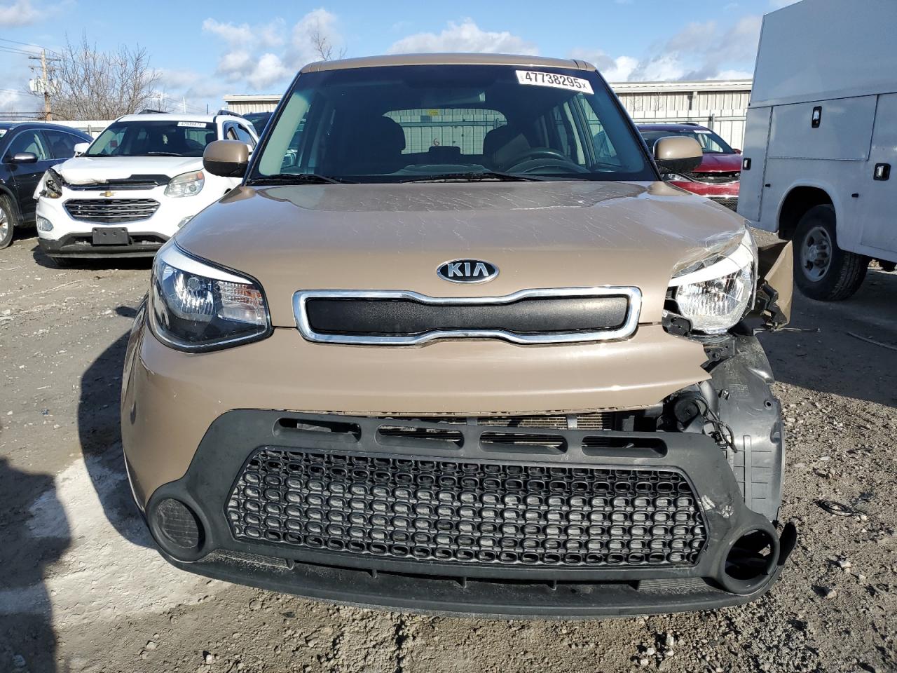 2016 KIA Soul VIN KNDJN2A21G7294690 Copart auction photo, front end damage thumbnail 5