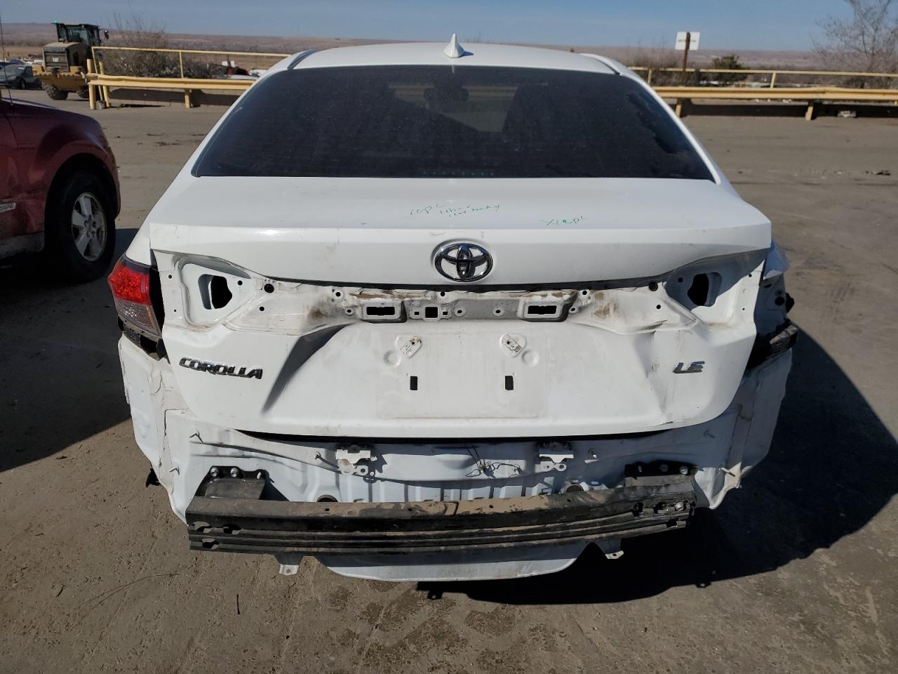 2022 Toyota Corolla VIN JTDEPMAE5N3008443 Copart auction photo, rear end damage thumbnail 6