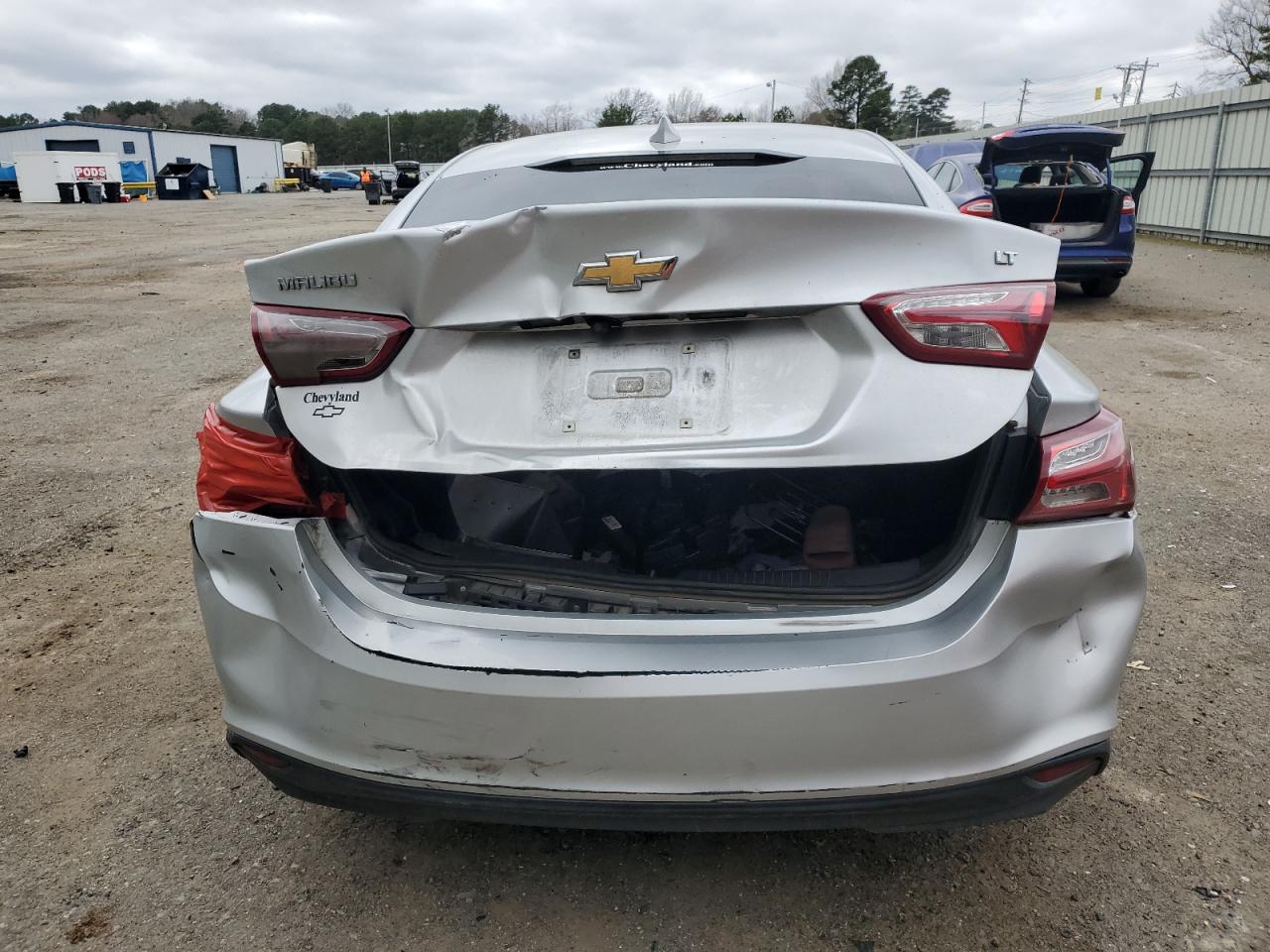 2020 Chevrolet Malibu VIN 1G1ZD5ST4LF085290 Copart auction photo, rear end damage thumbnail 6