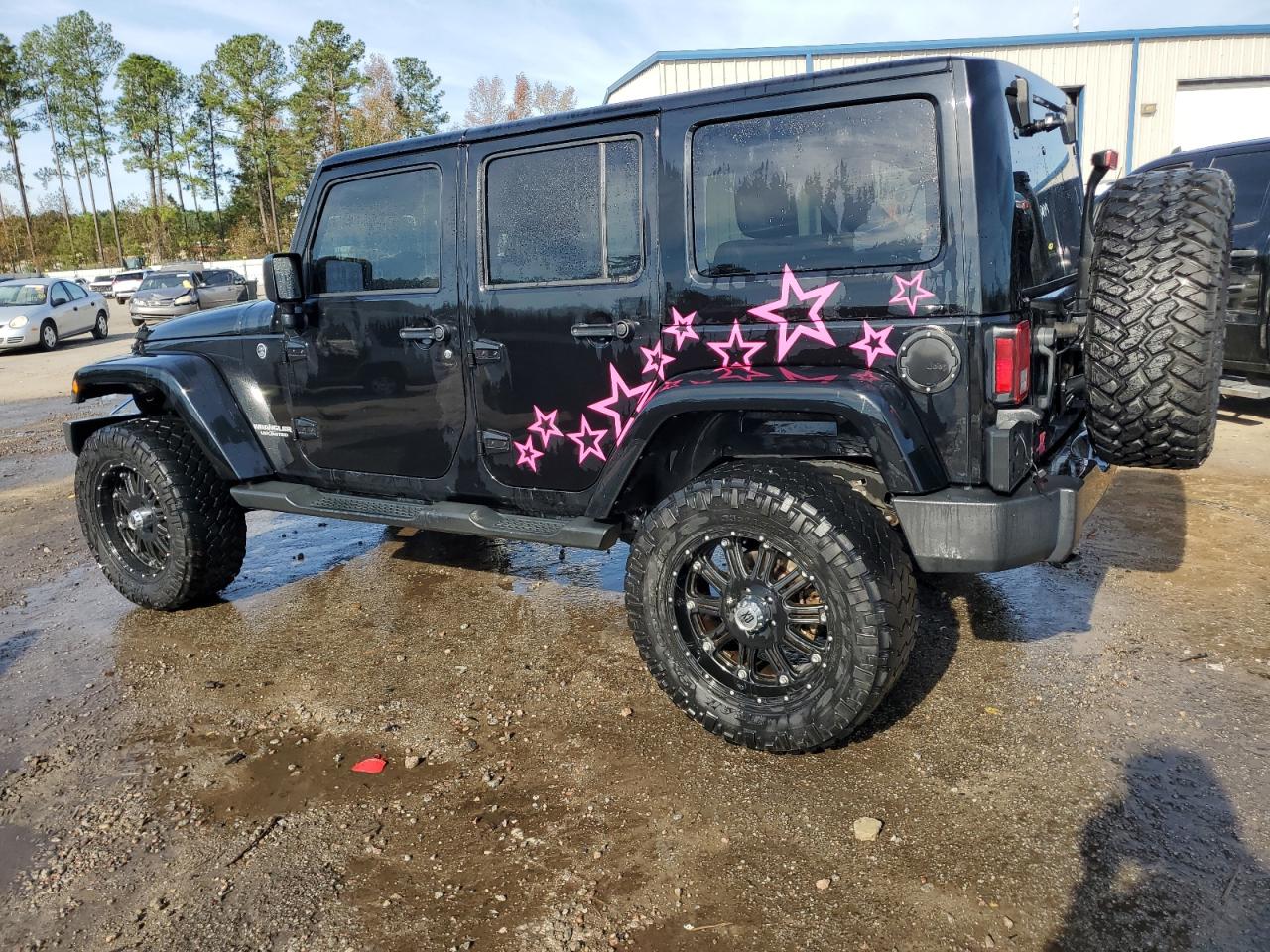 2012 Jeep Wrangler VIN 1C4BJWEG8CL258705 Copart auction photo, front end damage thumbnail 2