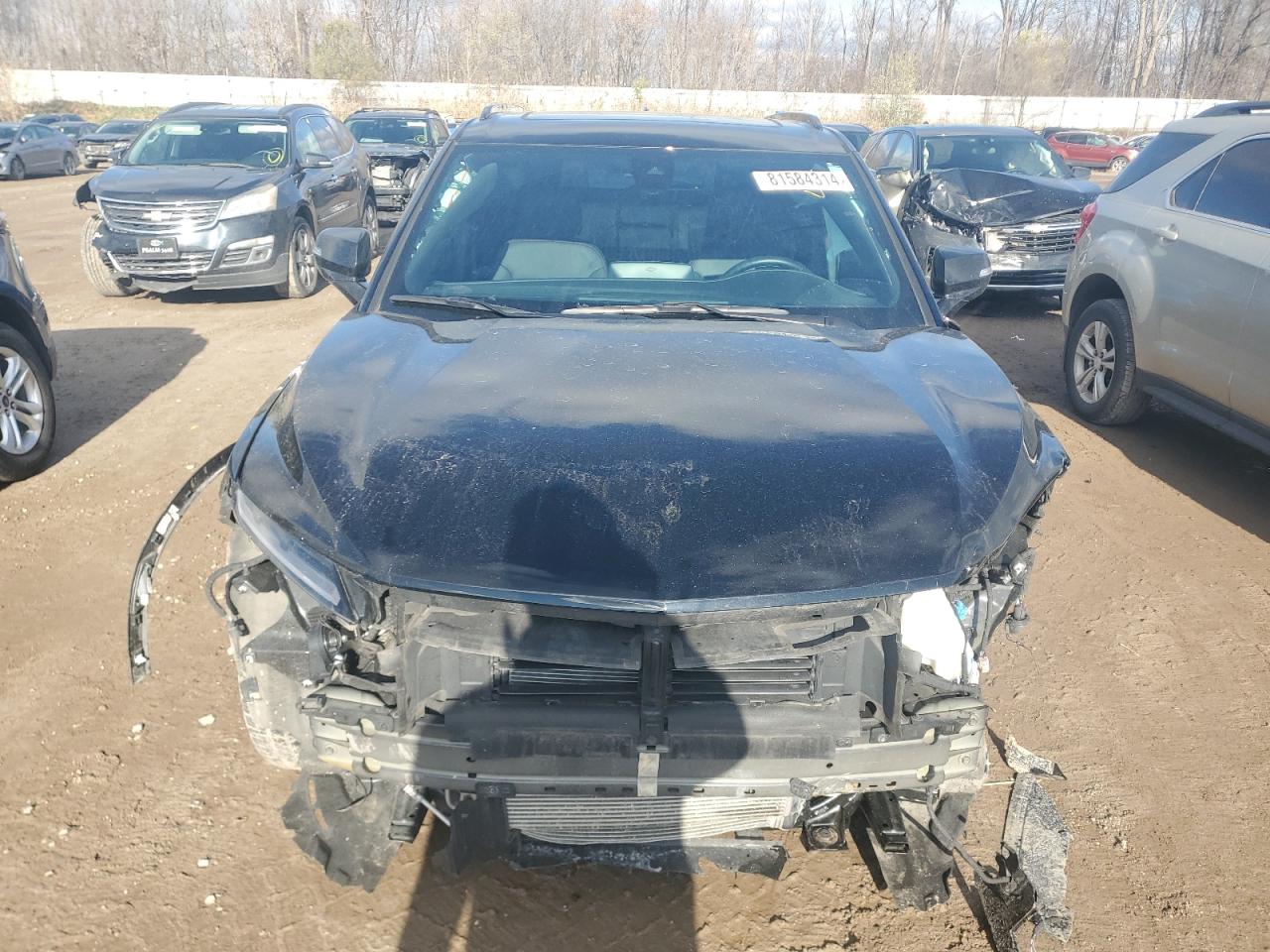 2023 Chevrolet Blazer VIN 3GNKBKRS9PS140433 Copart auction photo, front end damage thumbnail 5