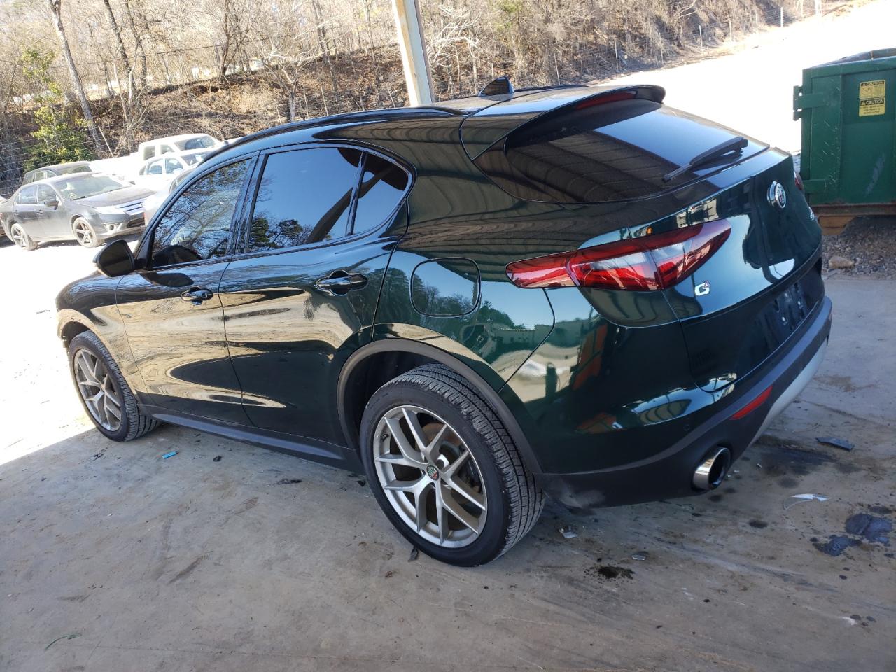 2019 Alfa Romeo Stelvio VIN ZASPAKAN1K7C40757 Copart auction photo, rejected repair / front end damage thumbnail 2