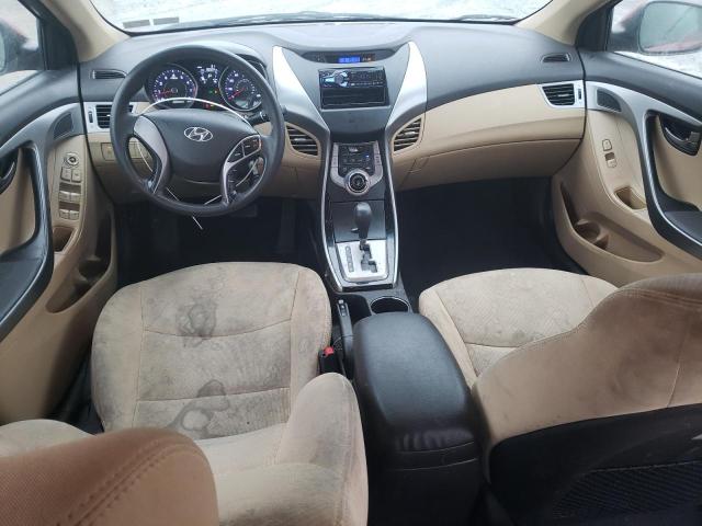 2013 Hyundai Elantra VIN 5NPDH4AE5DH379422 Copart auction photo, rear end damage thumbnail 8