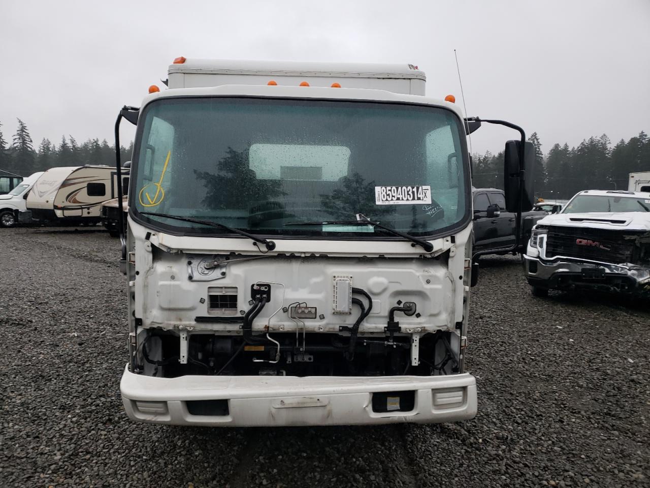 2016 Isuzu NPR VIN 54DB4W1B7GS808078 Copart auction photo, stripped damage thumbnail 5