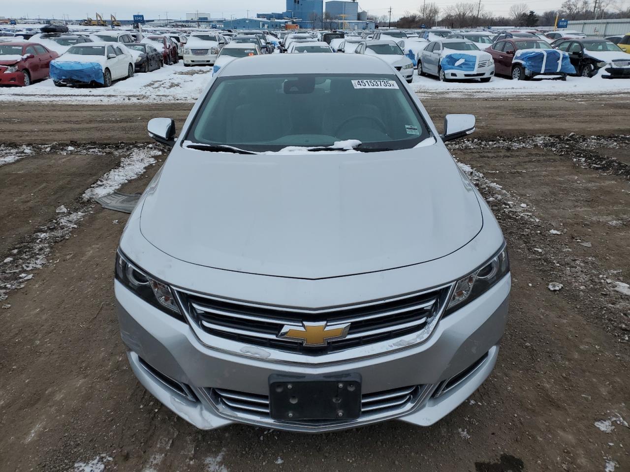 2015 Chevrolet Impala VIN 2G1165S38F9141087 Copart auction photo, side / rear end damage thumbnail 5