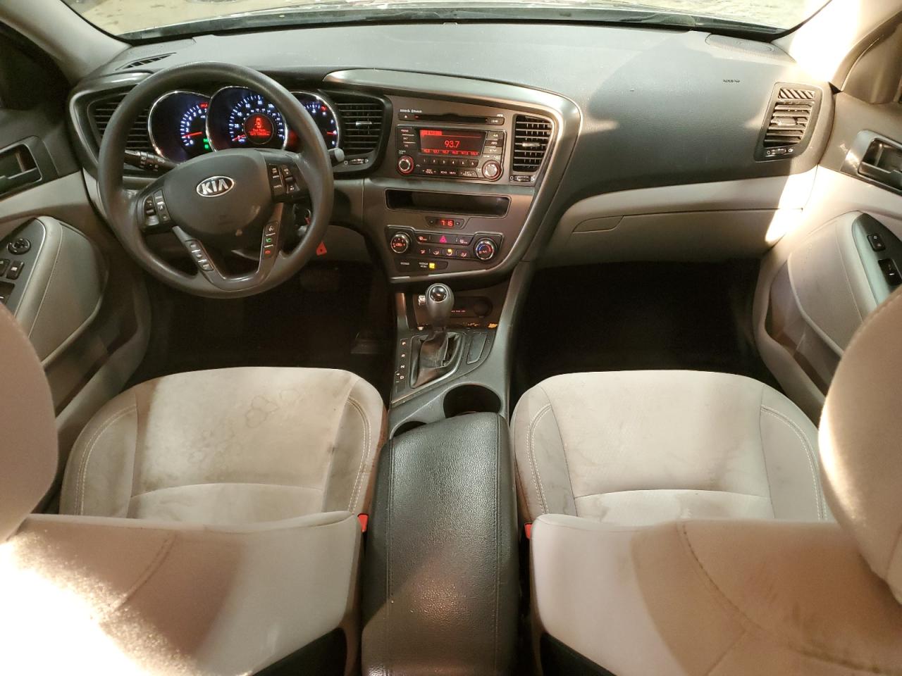 2013 KIA Optima VIN 5XXGM4A76DG130343 Copart auction photo, front end / side damage thumbnail 8