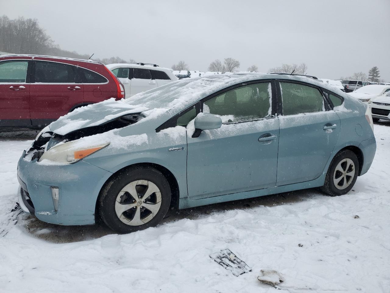 2012 Toyota Prius VIN JTDKN3DU7C1501443 - Copart auction photo