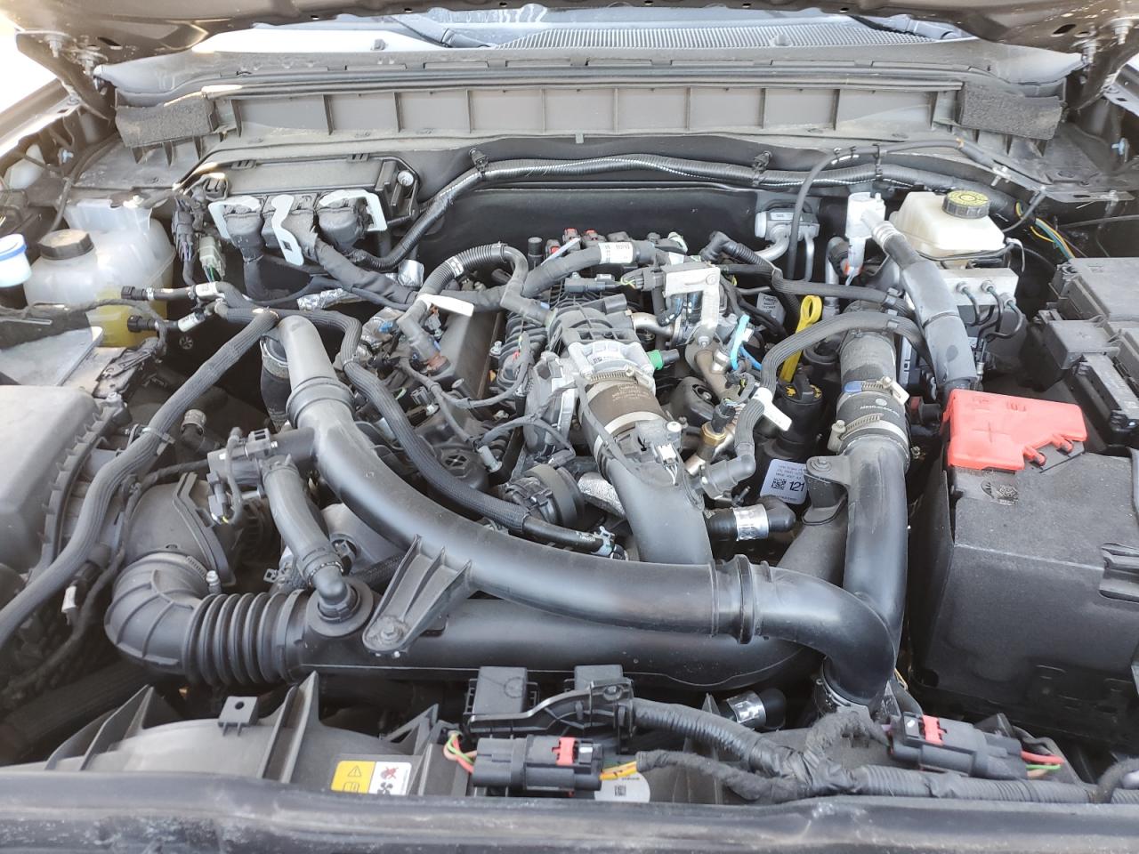 2021 Ford Bronco VIN 1FMEE5DP3MLB06423 Copart auction photo, rear end damage thumbnail 12