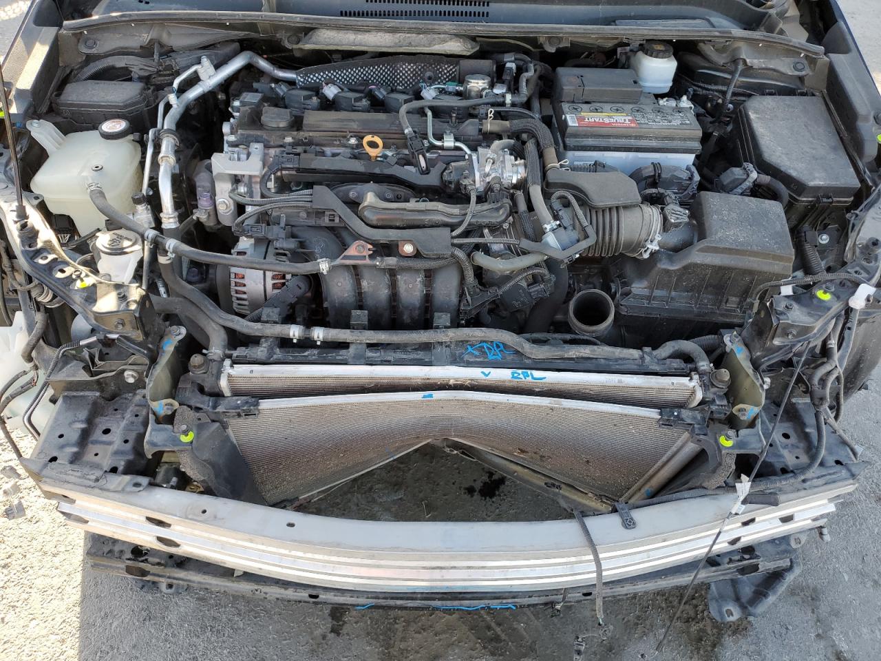 2020 Toyota Corolla VIN 5YFP4RCE5LP016185 Copart auction photo, front end damage thumbnail 11